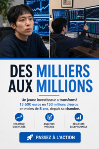 Femme regardant des graphiques de croissance financière sur une tablette, symbolisant l'investissement intelligent.
