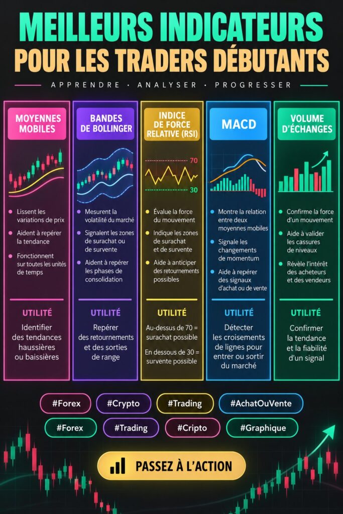 Graphique montrant des fluctuations de prix en trading.