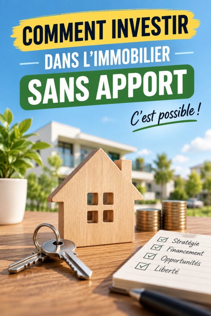 Femme en train de réfléchir à l'investissement immobilier sans capital