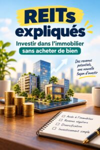 Femme examinant des options d'investissement dans l'immobilier, mettant en avant les REITs.