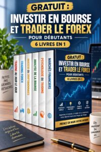 Couverture d'un livre sur l'investissement en bourse pour les débutants.
