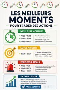 Femme réalisant des transactions boursières sur son ordinateur