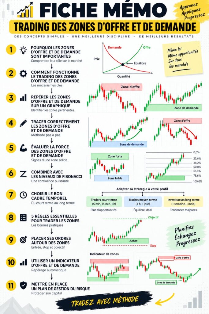 Illustration des concepts d'offre et de demande en trading