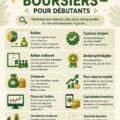 Femme regardant des graphiques boursiers avec un ordinateur