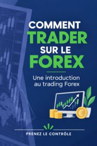 Illustration du trading Forex avec des graphiques de devises et d'analyses financières