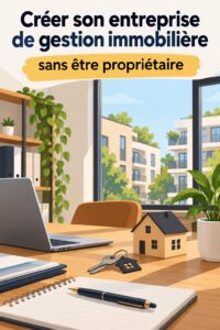 Femme d'affaires analysant des documents pour créer une entreprise de gestion immobilière