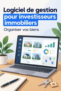 Femme utilisant un logiciel CRM pour gérer ses investissements immobiliers