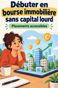 Femme consultant des documents d'investissement immobilier.