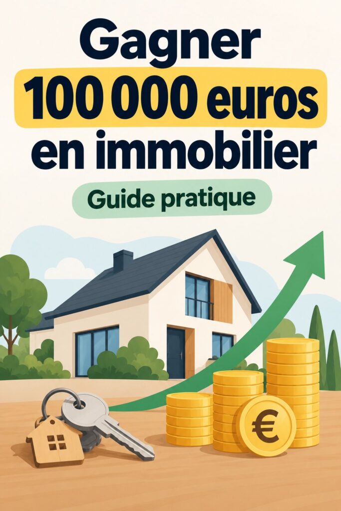 Femme souriante consultant des documents liés à l'immobilier pour un investissement.