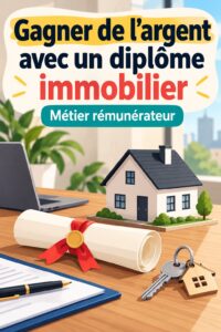 Femme heureuse consultant son portefeuille immobilier après avoir réussi une vente