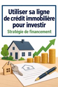 Femme souriante examinant des documents financiers avec une calculatrice.