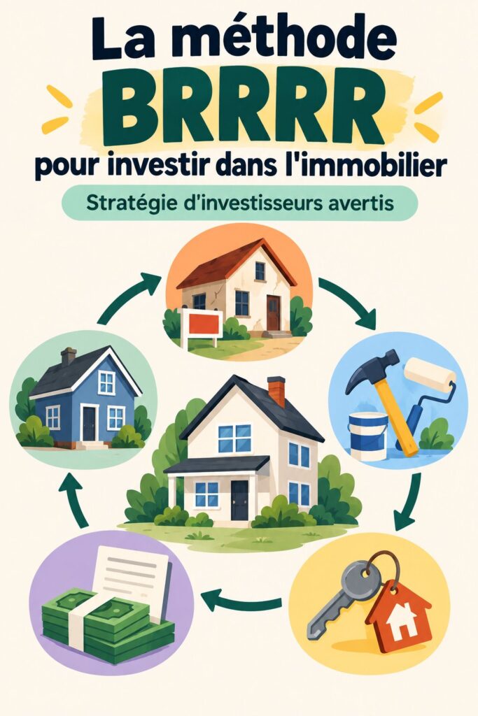 Image d'un bien immobilier rénové illustrant la méthode BRRRR d'investissement