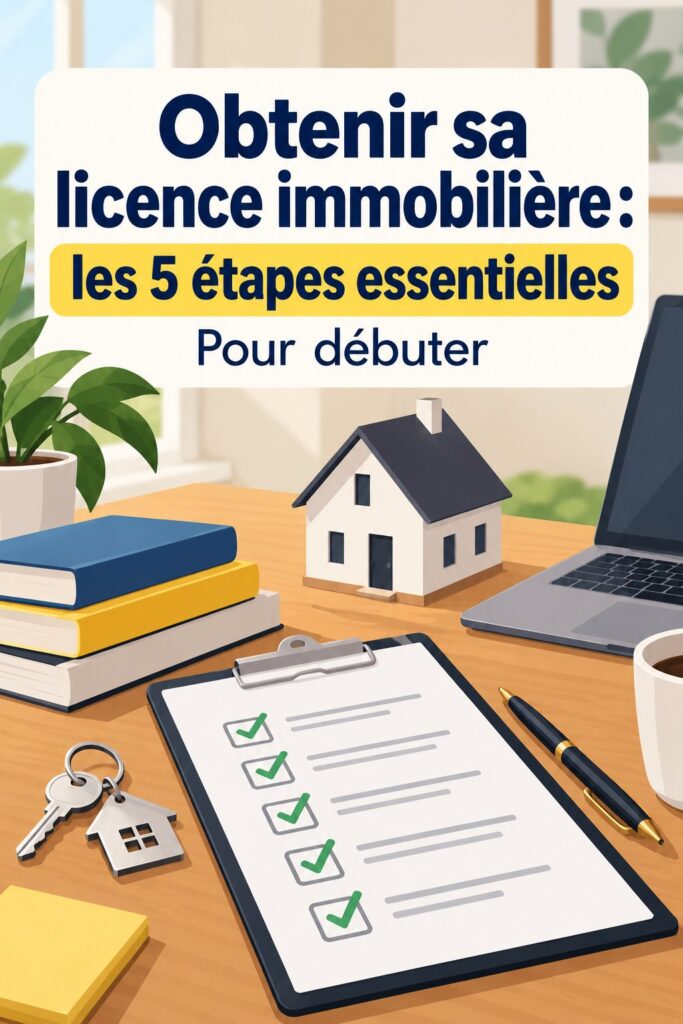 Une femme souriante tenant un certificat de licence immobilière, symbolisant le succès dans une nouvelle carrière.