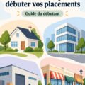 Un graphique montrant les types d'investissement immobilier adaptés aux débutants.