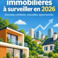 Femme regardant des plans immobiliers pour 2026
